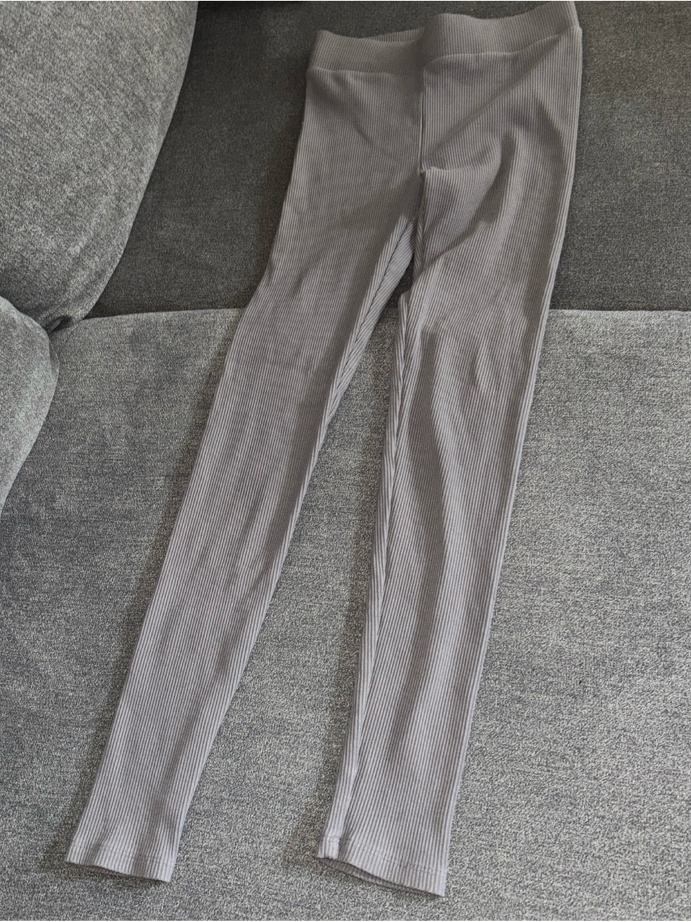 Forever 21 Ribbed Gray Leggings NWOT
